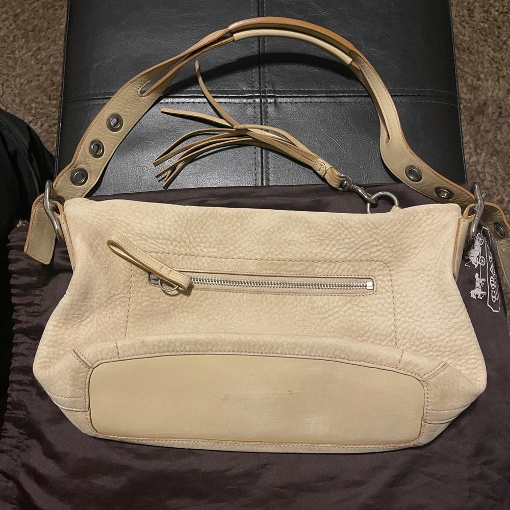 Coach vintage suede handbag - Picture 2 of 5